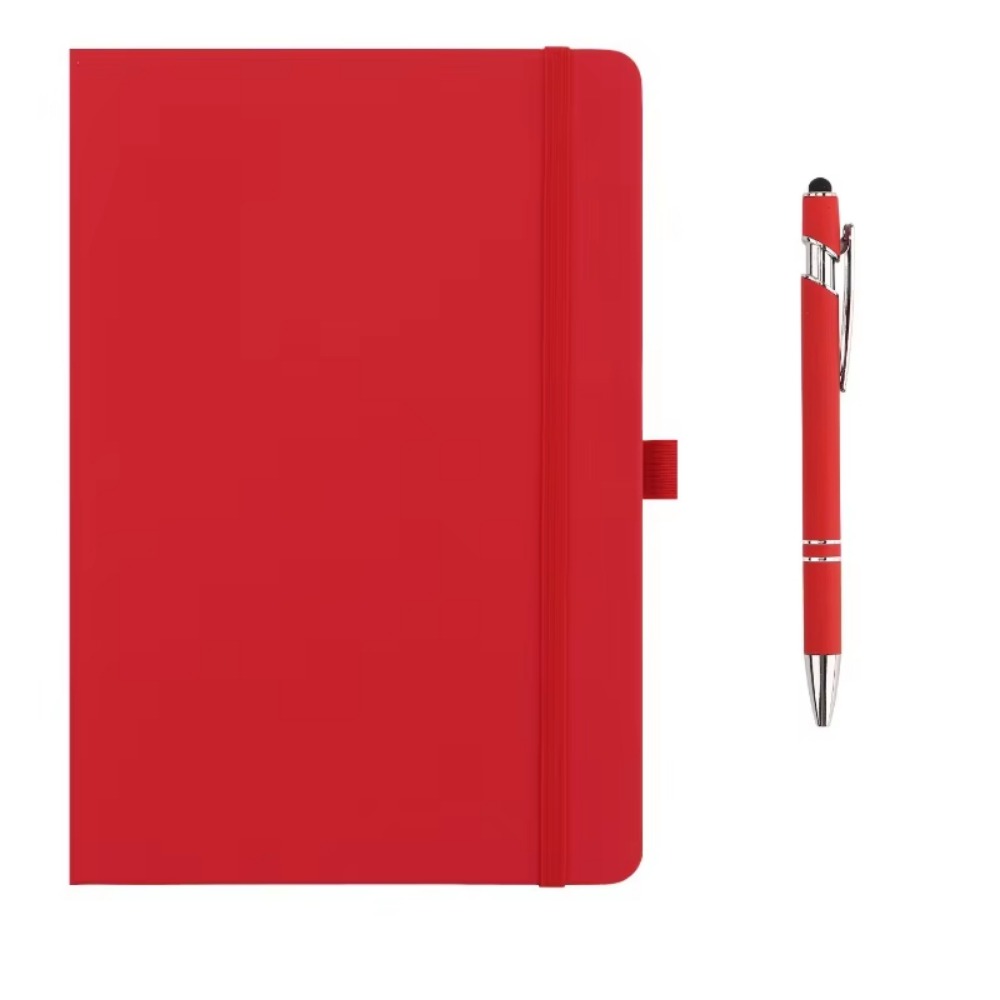 Leather Work Diary Covers - Mini Pocket Notebooks with Elastic Band