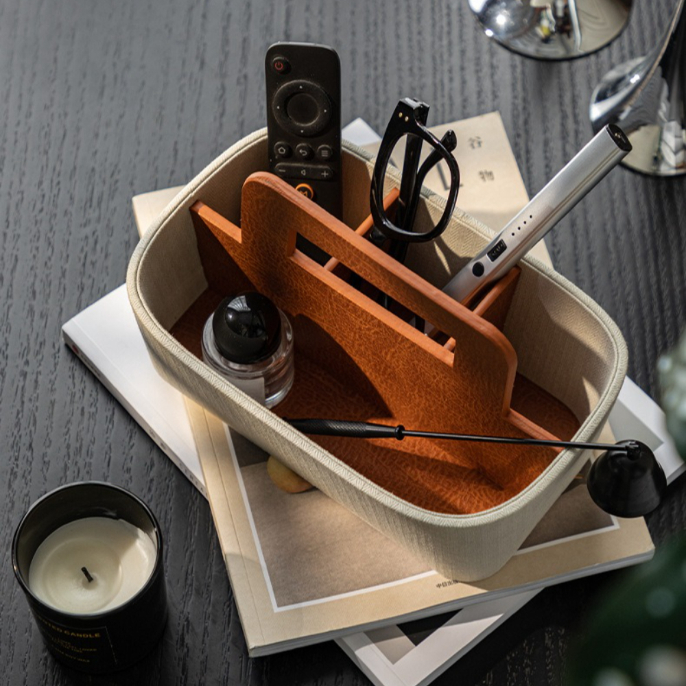 Remote Control Holder Organize - огляд і ціна Leatherwork Desk