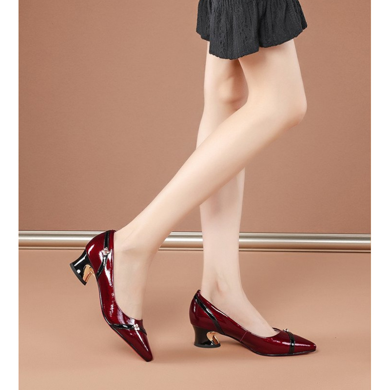 Women's Elegant Fashion Pointe - огляд і ціна Leather Work Women Shoes
