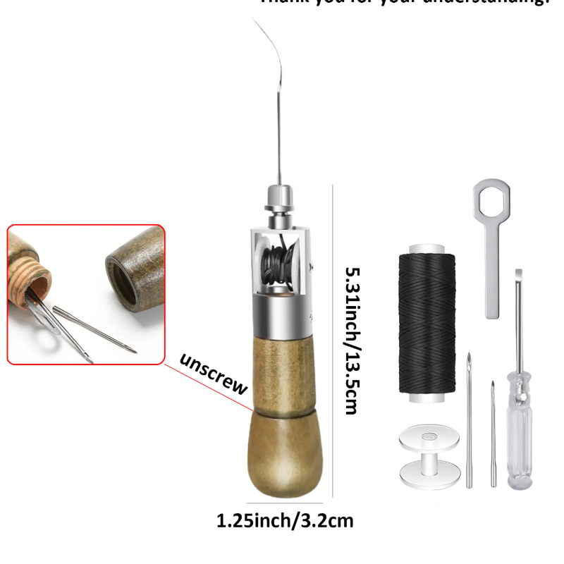 Professional Leather Sewing Aw - огляд і ціна Leatherwork Kit