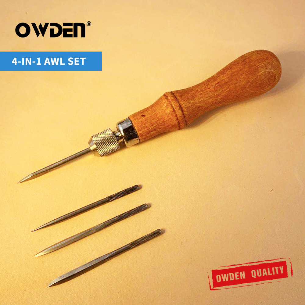 OWDEN Leather Awl Tool Set DIY - огляд і ціна Leatherwork Kit