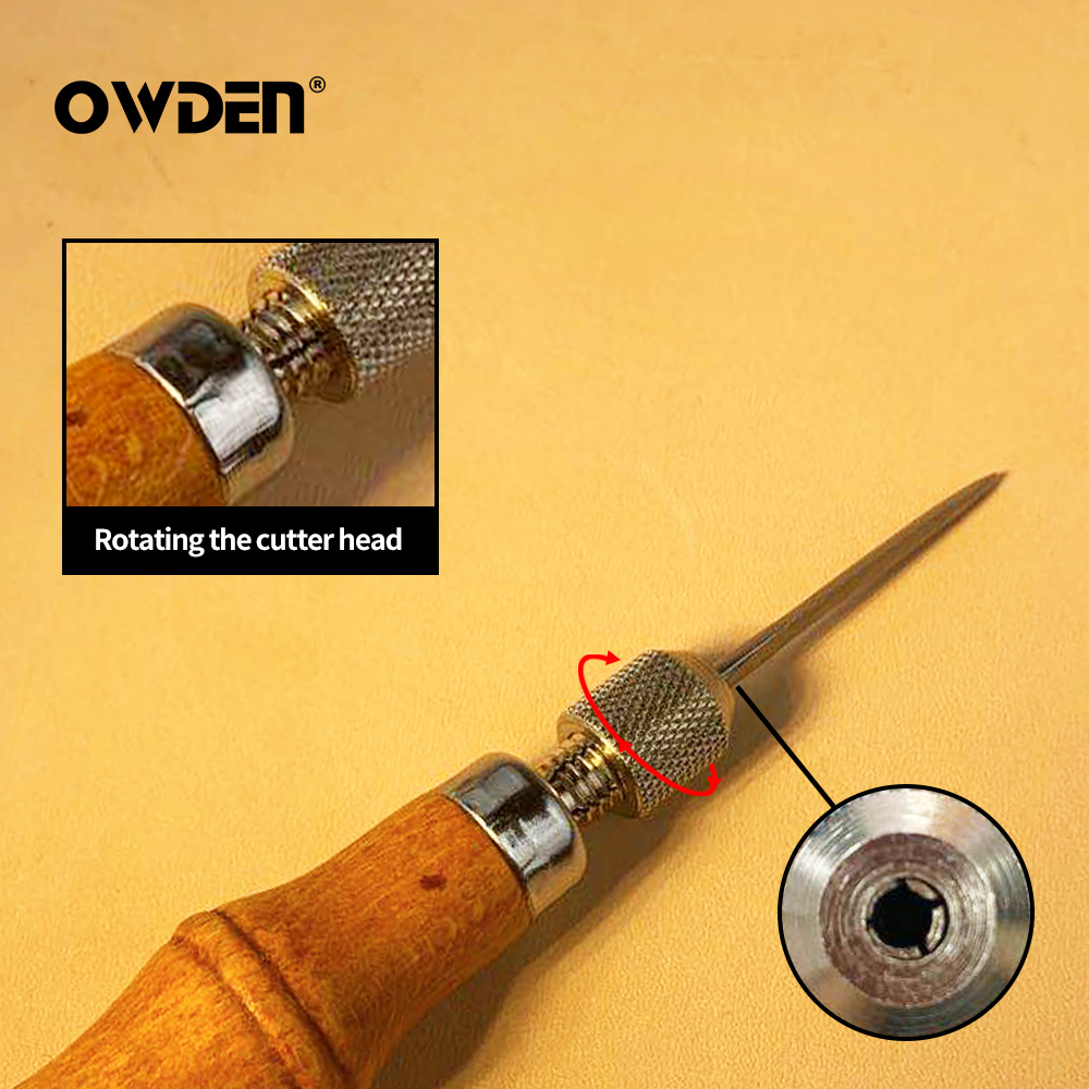 OWDEN Leather Awl Tool Set DIY - огляд і ціна Leatherwork Kit