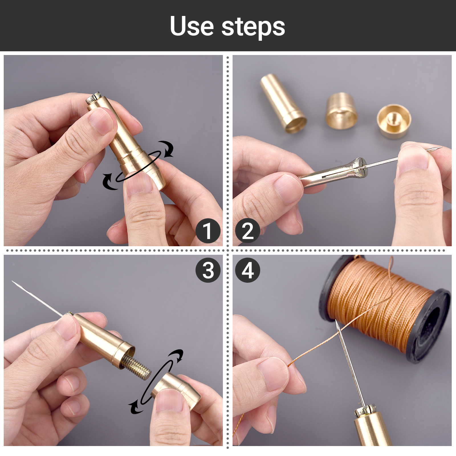 Leather Sewing Kit DIY Leather - огляд і ціна Leatherwork Kit