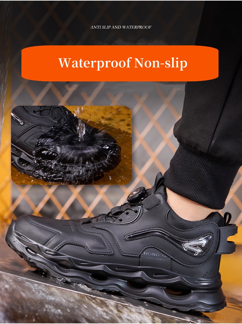 Waterproof Work Safety Shoes M - огляд і ціна Leather Work Women Shoes