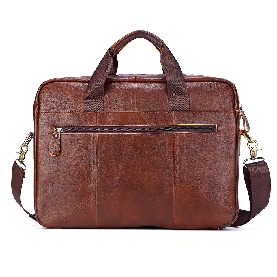 Men Genuine Leather Handbag Fa - огляд і ціна Leather Work Laptop Bag