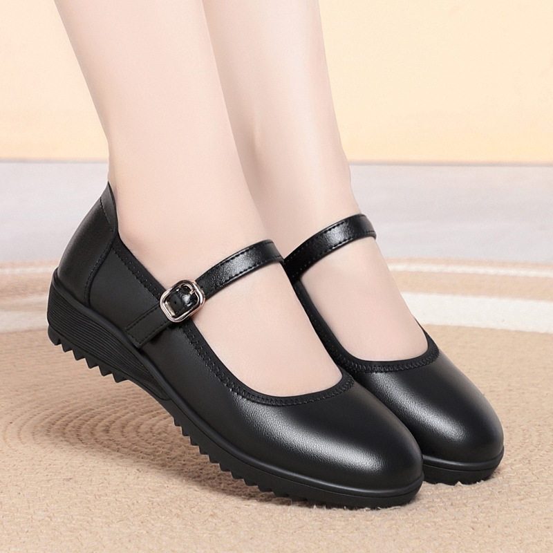Quality Breathable Comfortable - огляд і ціна Leather Work Women Shoes
