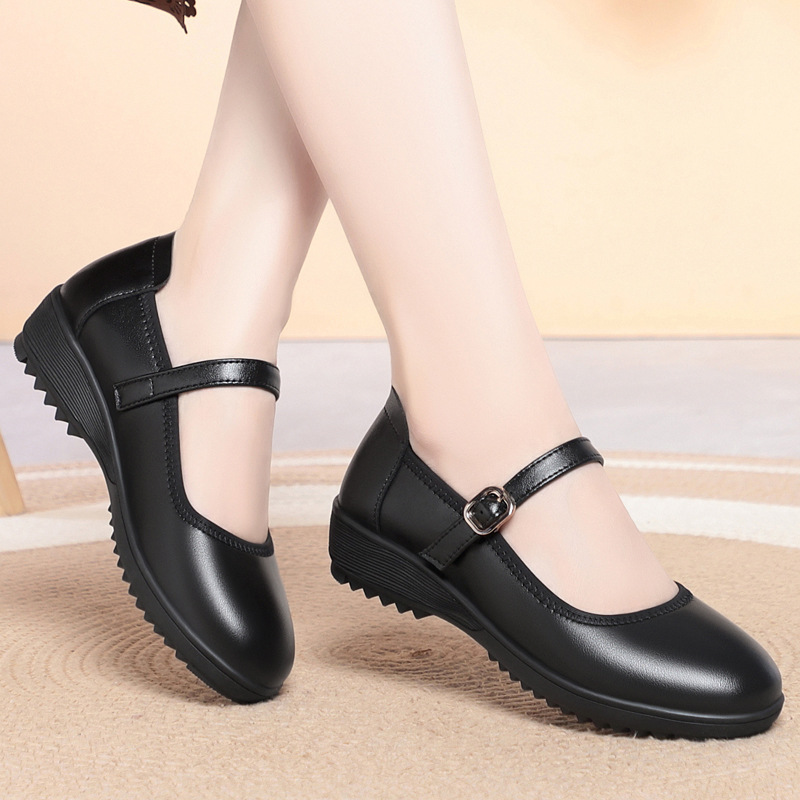 Quality Breathable Comfortable - огляд і ціна Leather Work Women Shoes