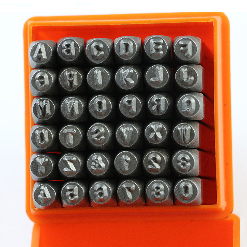 36 Pcs Punch Stainless Steel L - огляд і ціна Leatherwork Kit