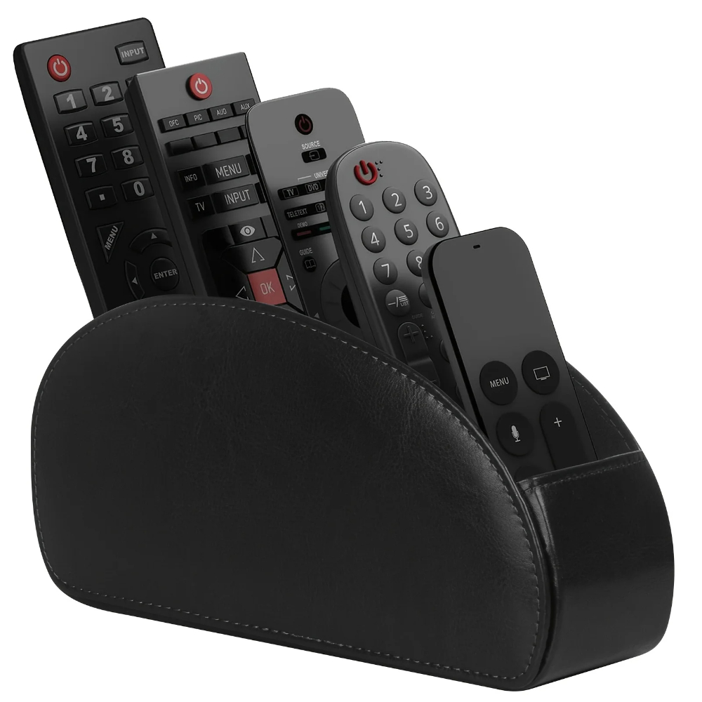 PU Leather Remote Control Hold - огляд і ціна Leatherwork Desk