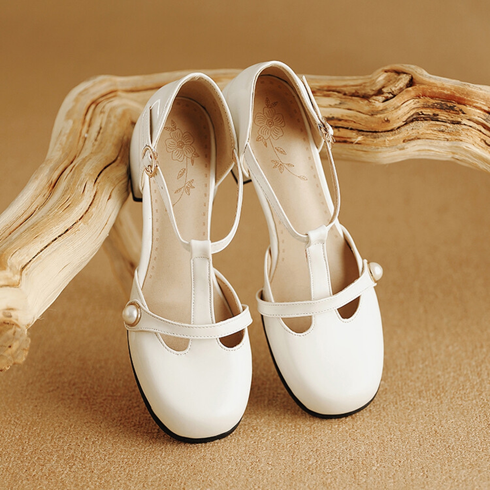 Thick High Heels Sandals Women - огляд і ціна Leather Work Women Shoes