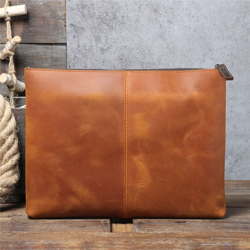 Vintage handmade genuine leath - огляд і ціна Leather Work Laptop Bag