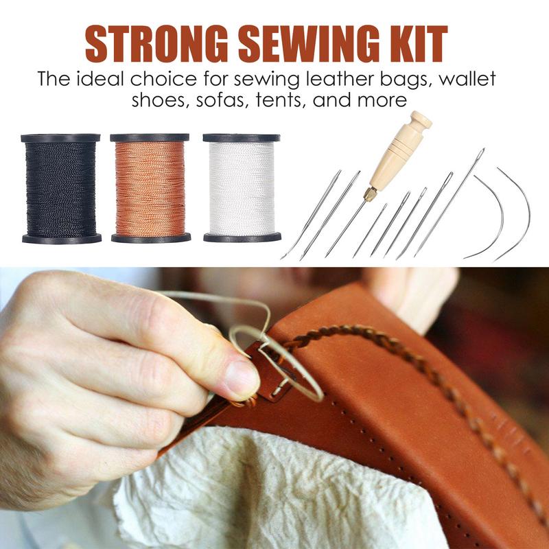 Leather Stitching Kit Heavy Du - огляд і ціна Leatherwork Kit