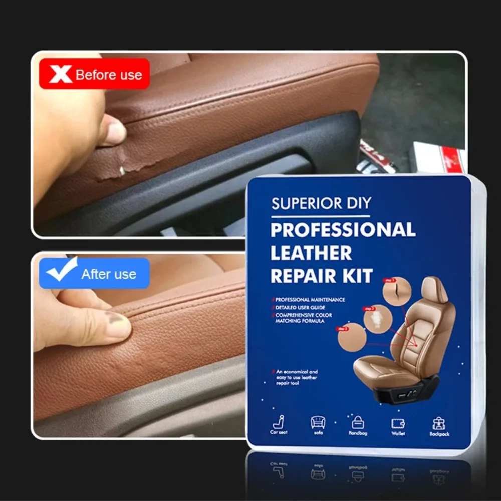 Car Leather Repair Tool Kit 7  - огляд і ціна Leatherwork Kit