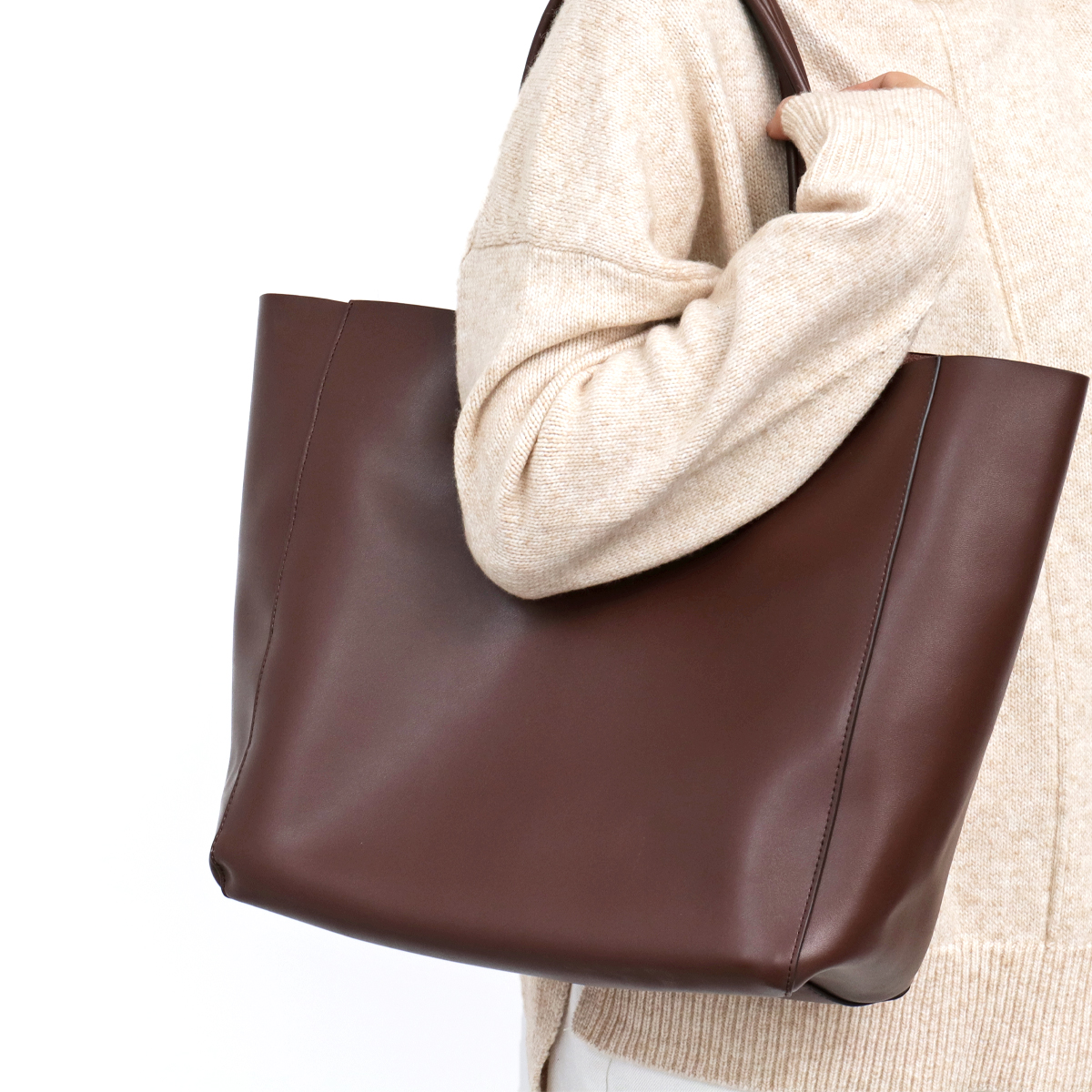 Large Capacity Tote Handbag fo - огляд і ціна Leather Work Laptop Bag