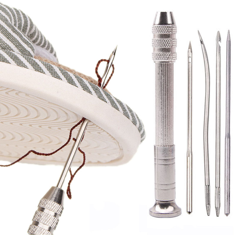 Leather Sewing Awl Set Replace - огляд і ціна Leatherwork Kit