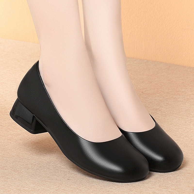 3cm Breathable Comfortable All - огляд і ціна Leather Work Women Shoes