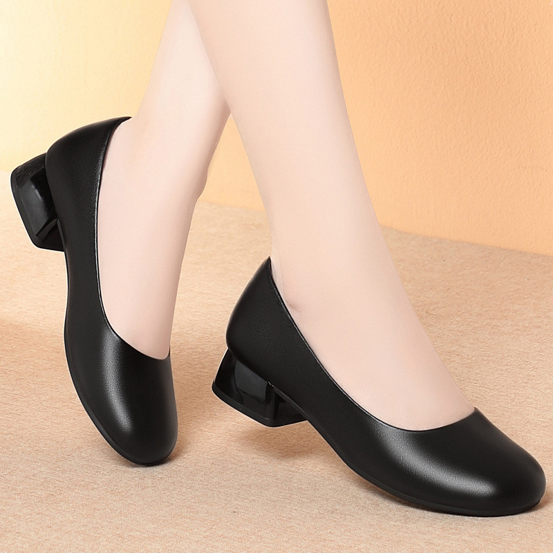 3cm Breathable Comfortable All - огляд і ціна Leather Work Women Shoes