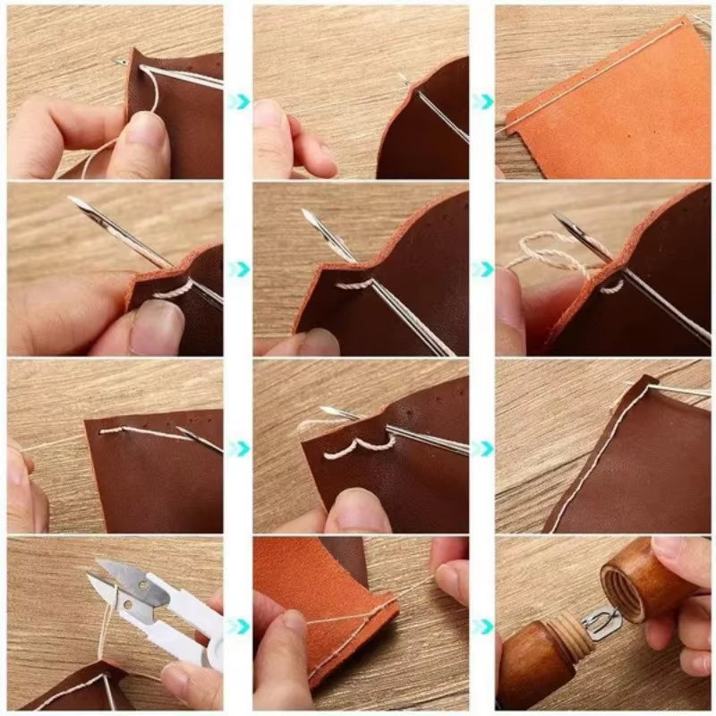 1 Set Leather Sewing Stitching - огляд і ціна Leatherwork Kit