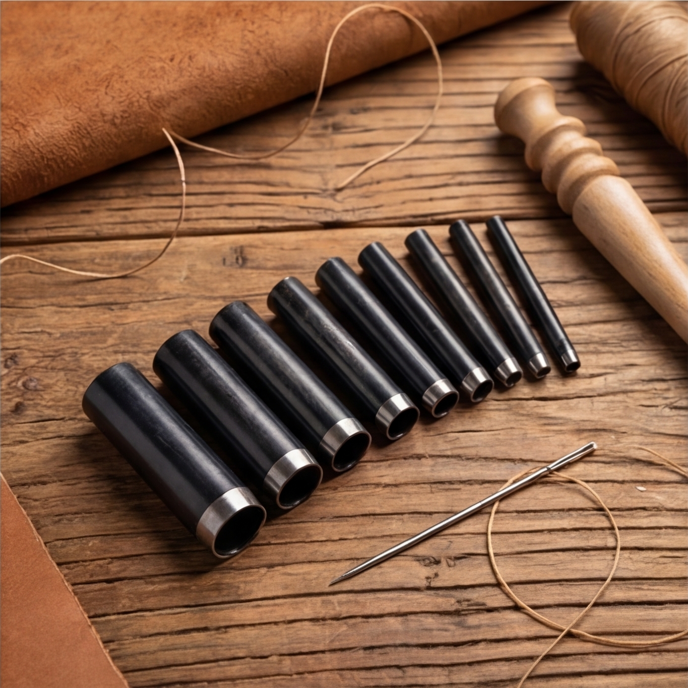 A49 DIY Leatherworking round C - огляд і ціна Leatherwork Kit
