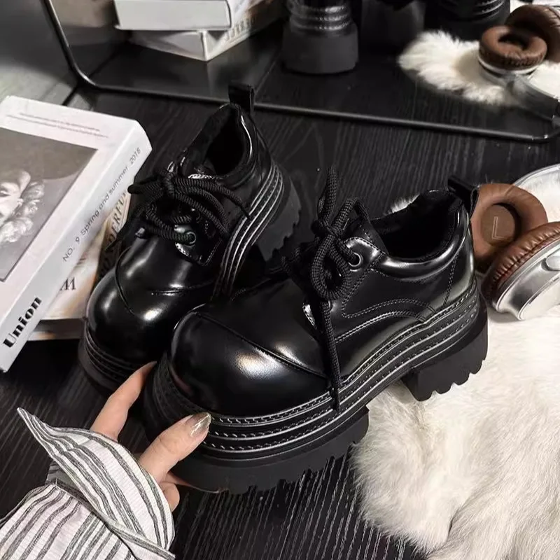 Women Retro Loafers 2025 Sprin - огляд і ціна Leather Work Women Shoes