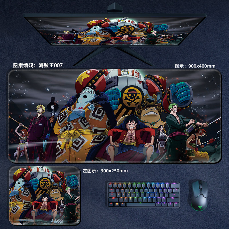 Anime ONE PIECE Leather Mouse  - огляд і ціна Leatherwork Desk