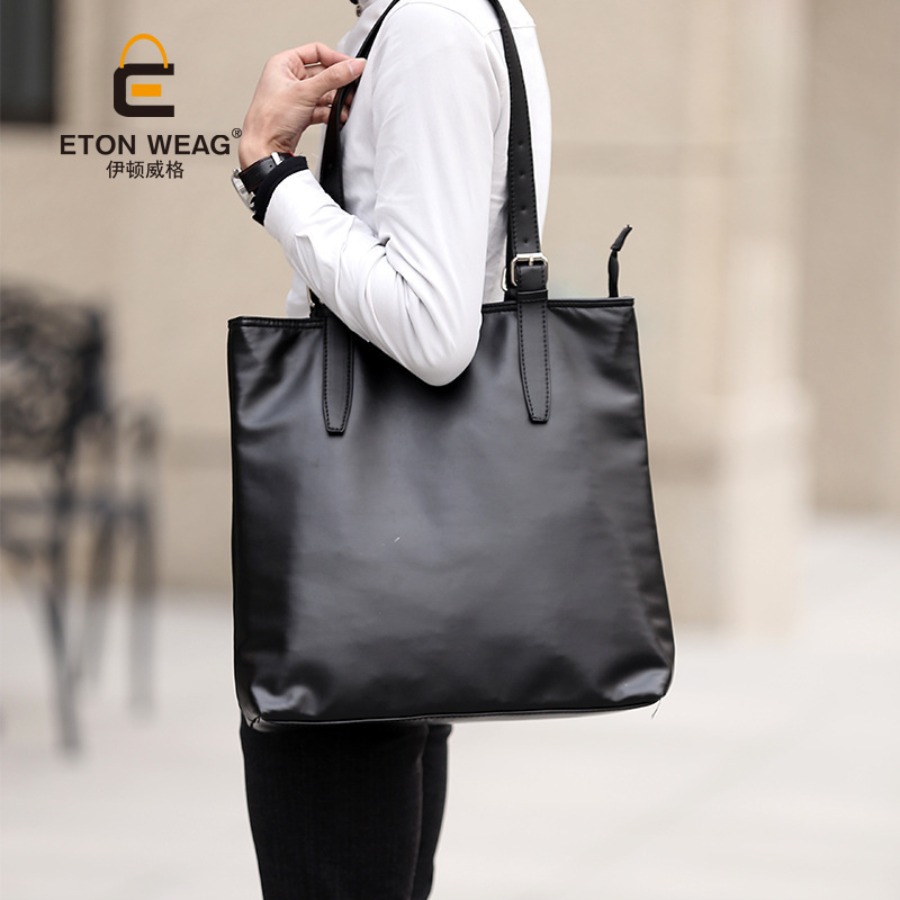 【New Arrival】Men's Large Leath - огляд і ціна Leather Work Laptop Bag